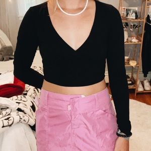 Black Long Sleeve Top